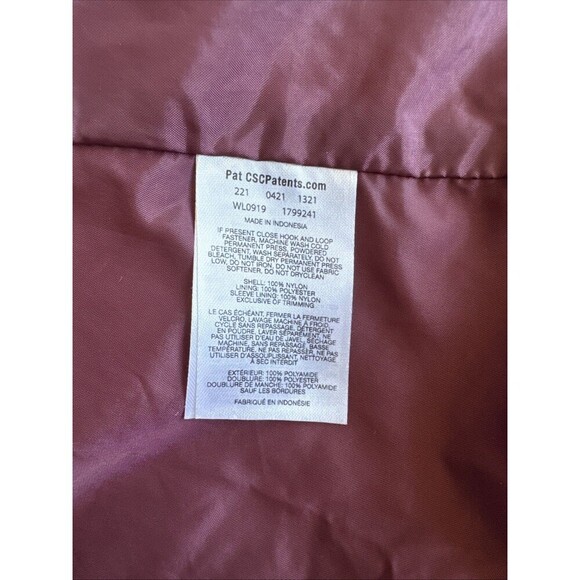 Columbia Women's Extended Bugaboo II Fleece Interchange Maroon Size L - Picture 12 of 13